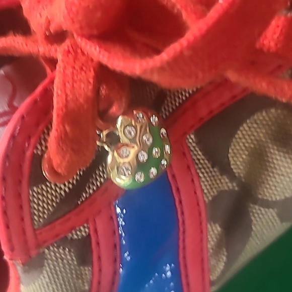 Coach Multicolored Sneakers Size 9 Medium - Picture 9 of 15
